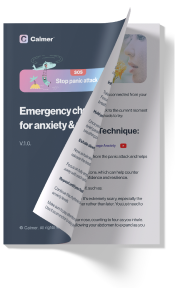 Emergency anxiety cheat sheet