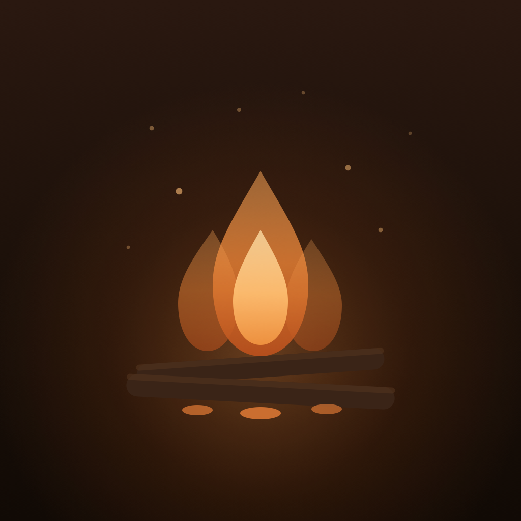 Fireplace cover art